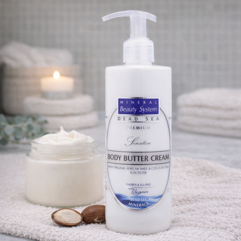 Beurre Corporel – Minéraux de la Mer Morte & Beurre de Karité