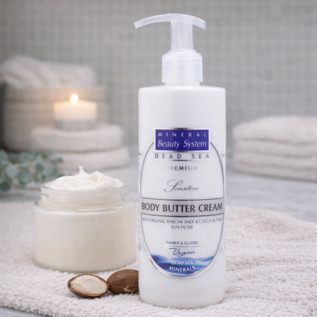Beurre Corporel – Minéraux de la Mer Morte & Beurre de Karité
